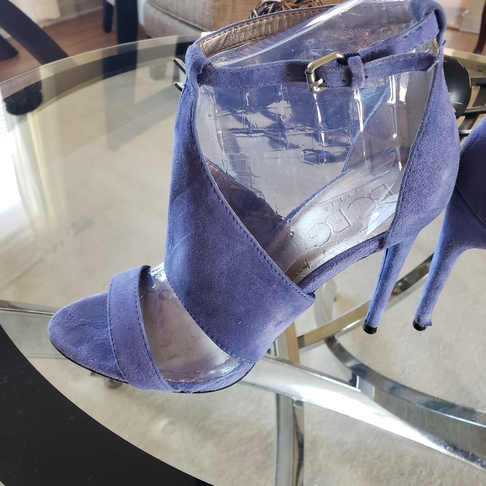 Bcbg shoes size 8.5 color blue with lavender tint - Picture 8 of 8